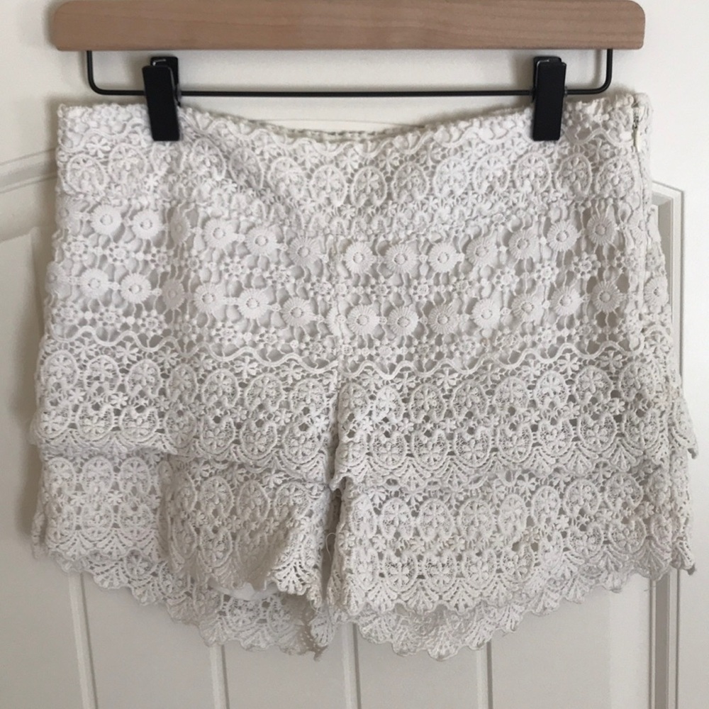 Loft lace shorts
